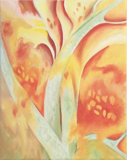 Tribute to Georgia O'KEEFE